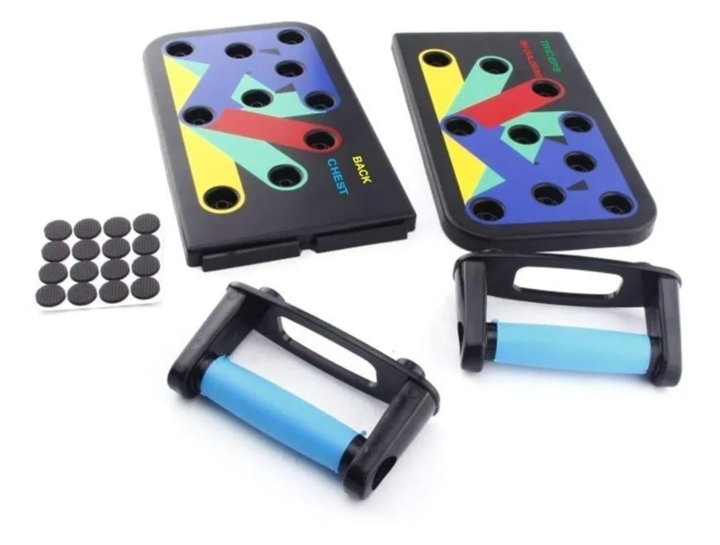 Tabla Base de Entrenamiento para Flexiones | Multifuncional con Agarres Antideslizantes