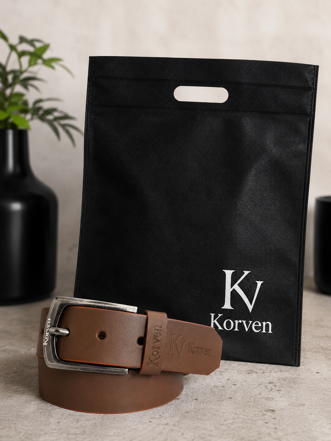 Correa de Cuero KORVEN Original con TULA
