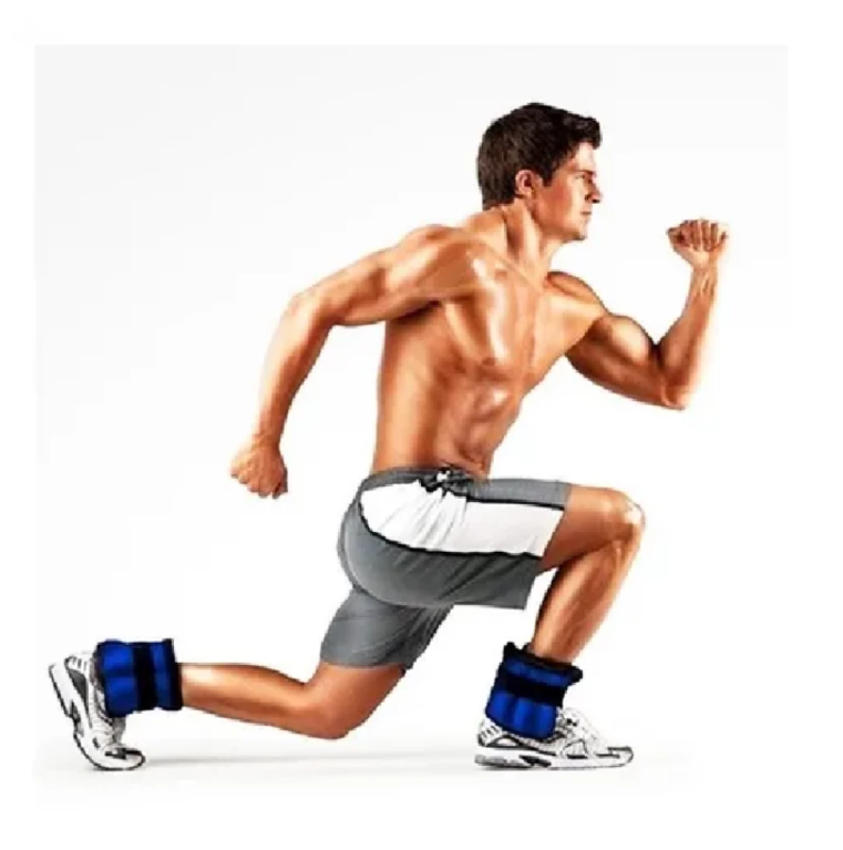 Pesas Tobilleras 5KG | Kit 2 Pesas Ajustables de 5LB c/u | Entrenamiento en Casa y Gimnasio