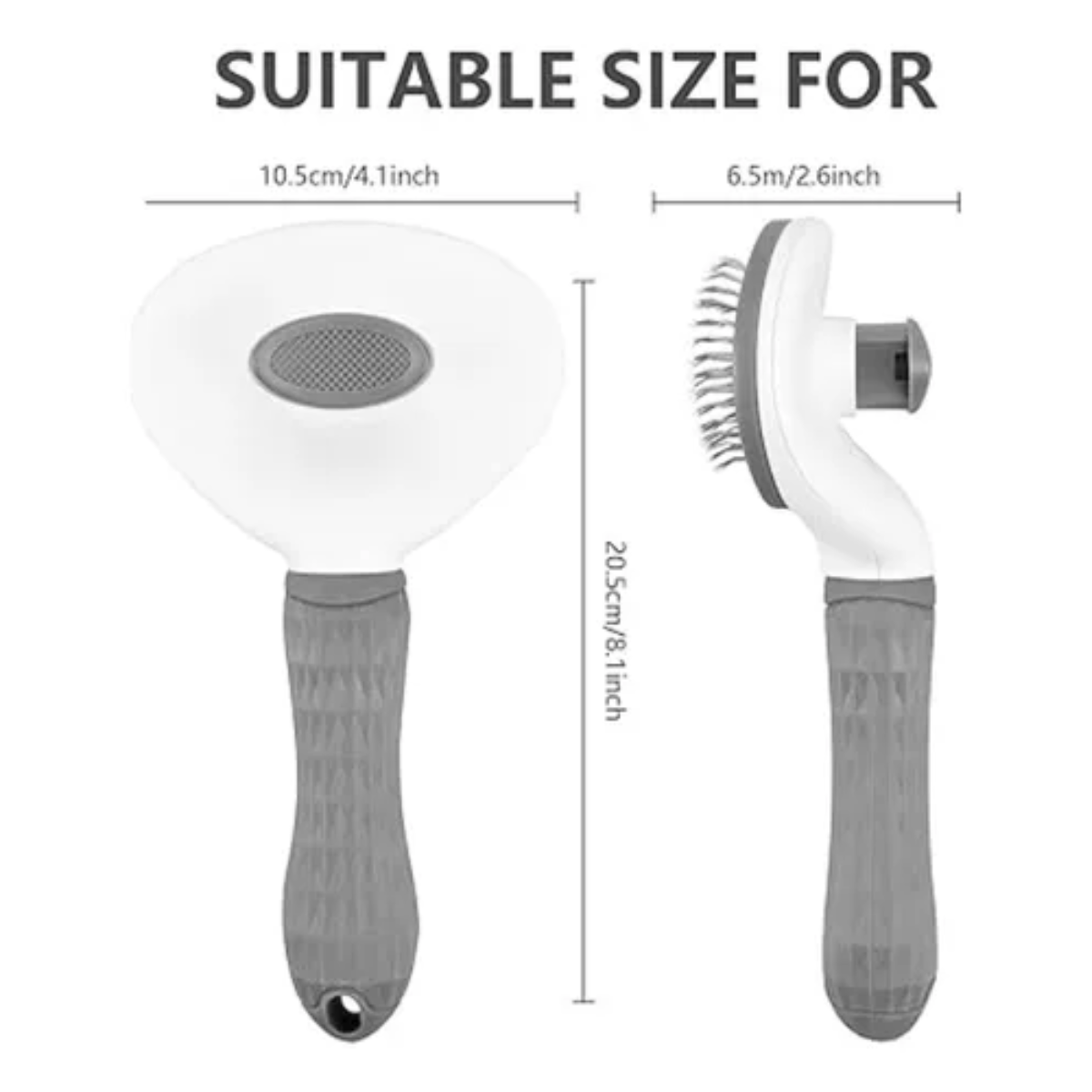 Cepillo Removedor de Pelusa para Mascotas | Elimina Pelo de Perros y Gatos Fácilmente