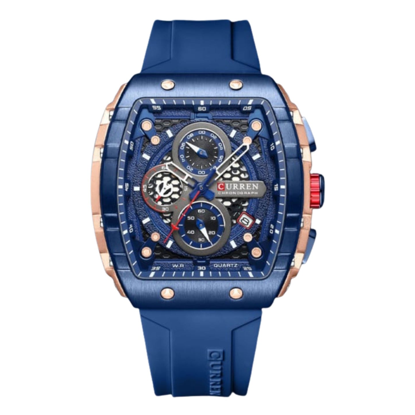Reloj ORIGINAL®️ 8442 | Inspirado en Richard Mille con Cronógrafos y Calendario Funcional