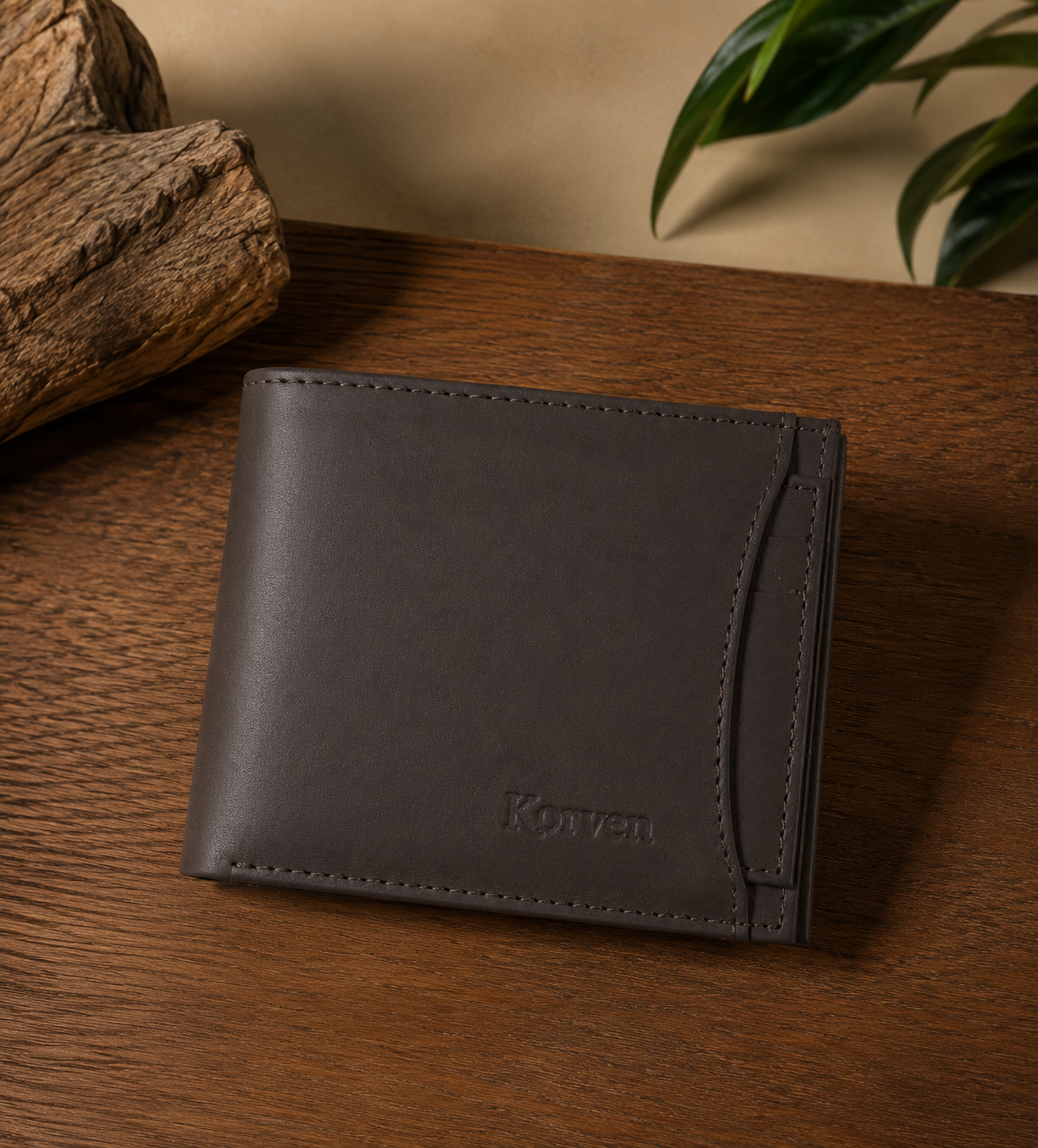 Billetera Cuero KORVEN Original Hombre