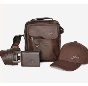 Kit Bolso 26 cm + Gorra + Correa + Billetera