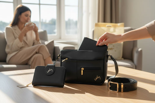 Combo Carriel + Billetera + Correa