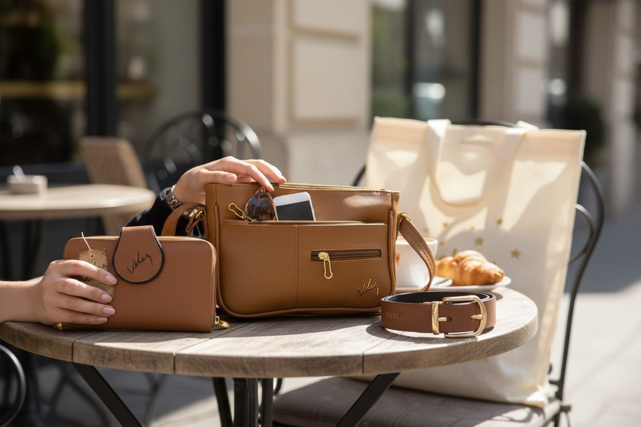 Combo Caballero | Carriel + Billetera + Correa en Cuero