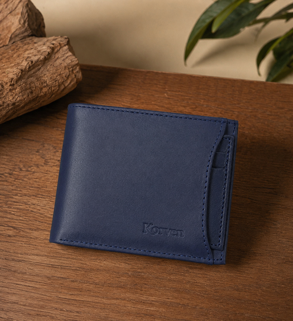 Billetera Cuero KORVEN Original Hombre