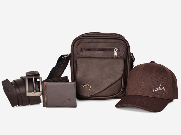 Kit Gorra + Carriel 23 cm + Correa + Billetera – Combo Réplica Vélez