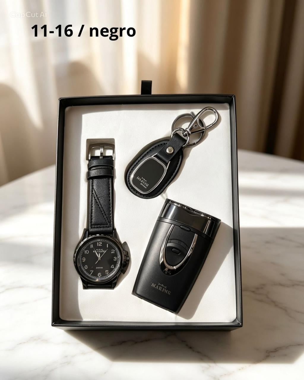 (11-16) COMBO RELOJ + BARBERA