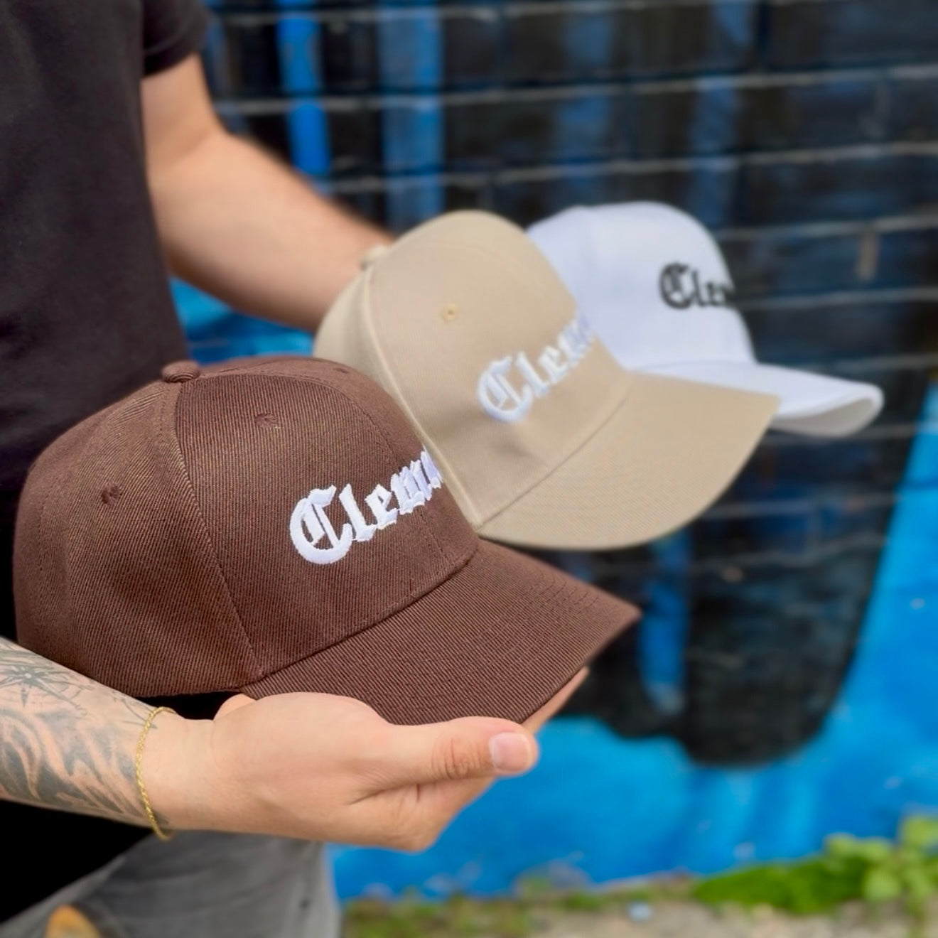 Combo x3 Gorras CLEMONT | Drill Premium Bordadas Unisex