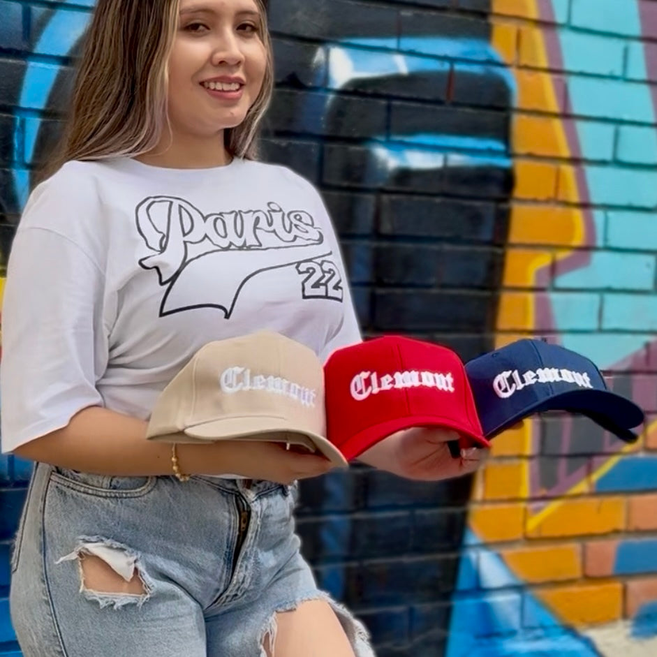 Combo x3 Gorras CLEMONT | Drill Premium Bordadas Unisex