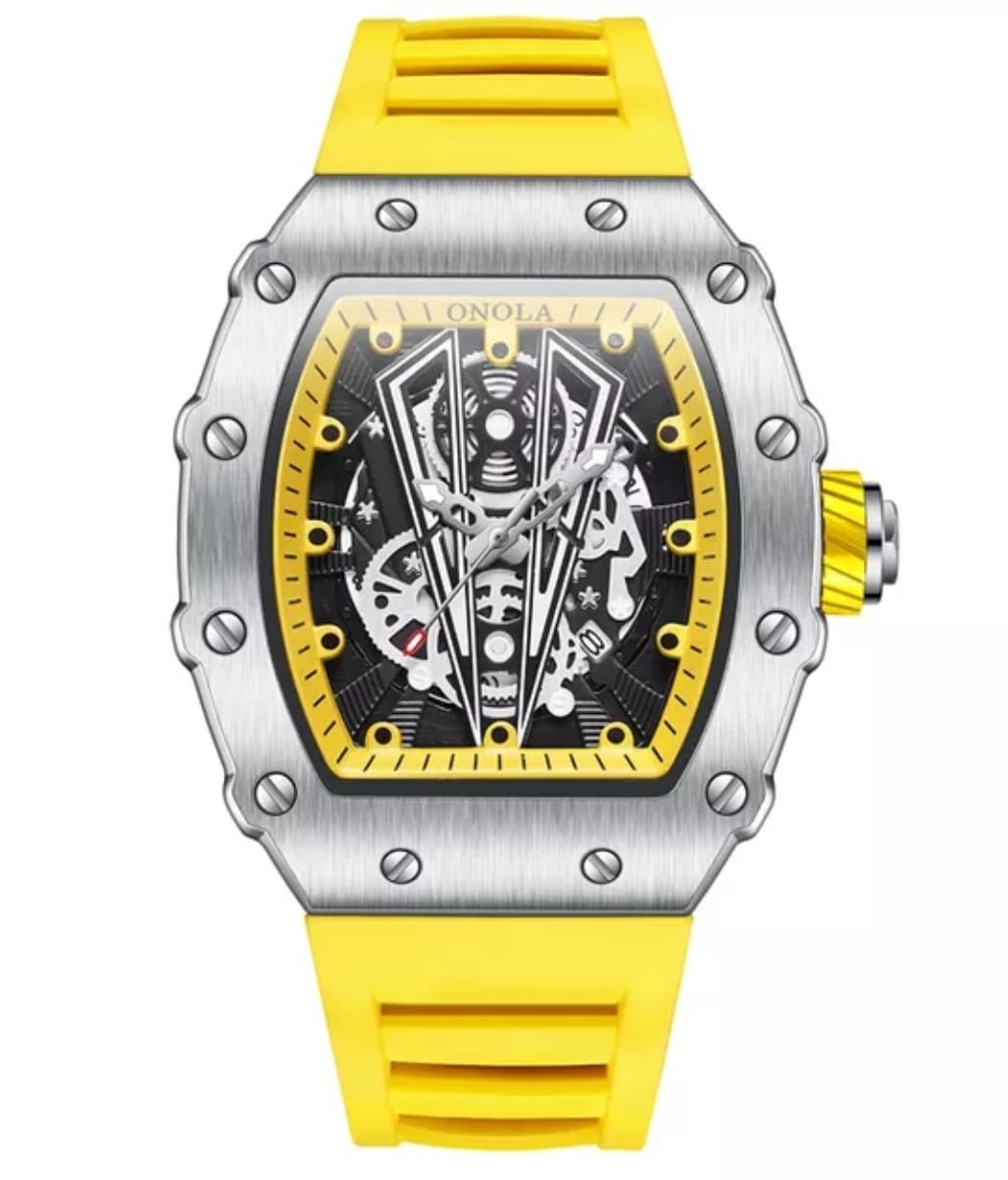 Reloj Onola 3826 | Deportivo Acero y Silicona para Hombre