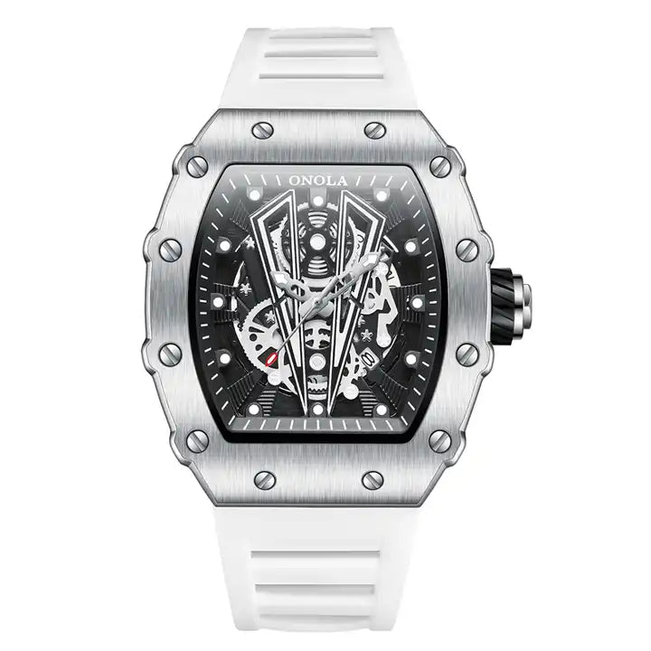 Reloj Onola 3826 | Deportivo Acero y Silicona para Hombre