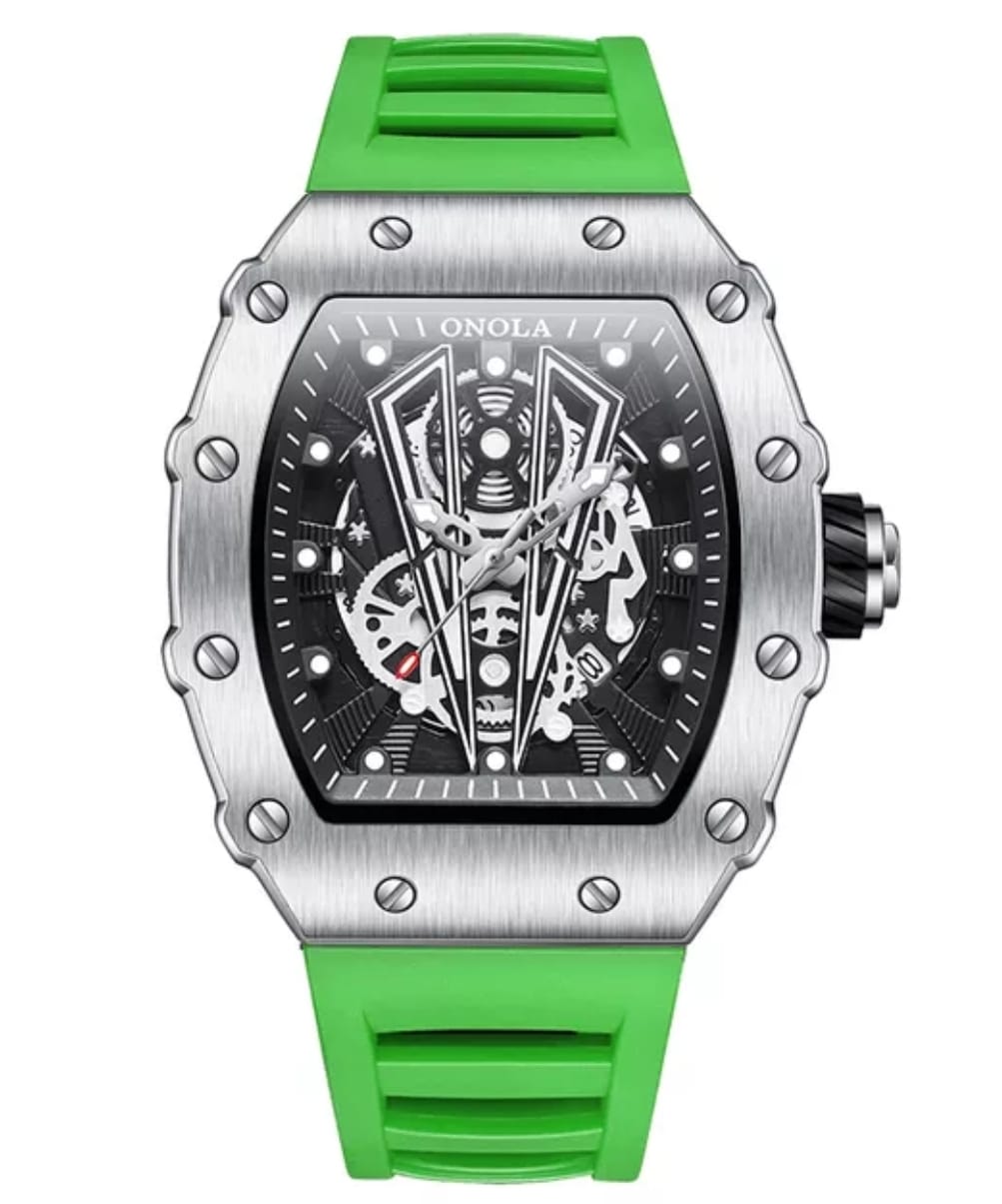 Reloj Onola 3826 | Deportivo Acero y Silicona para Hombre