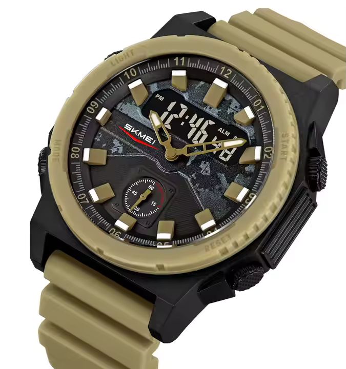 Reloj SKMEI 2355 | Doble Hora Unisex en Silicona