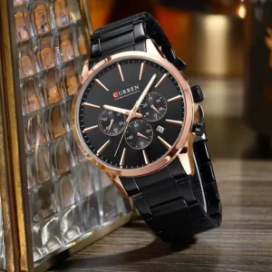 Reloj Curren 8435 | Cronógrafo Premium para Hombre