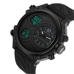 Reloj Sanda 3002 | Deportivo Doble Hora para Hombre