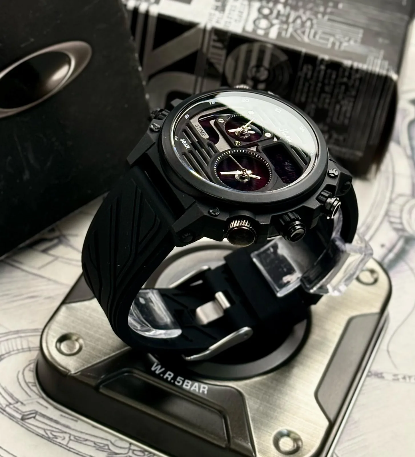 Reloj SKMEI 2202 | Deportivo Doble Hora para Hombre