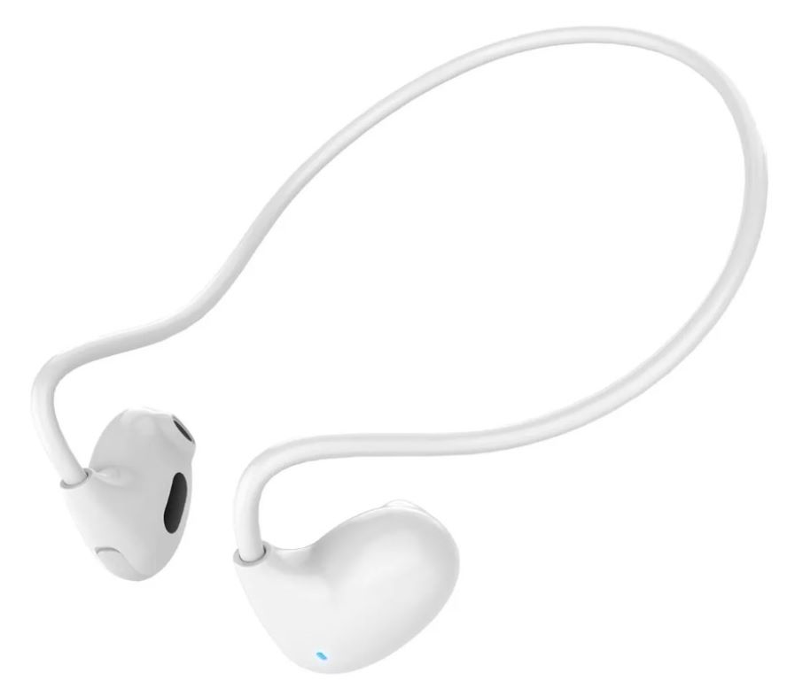Audífonos de Conducción Ósea Open Ear Blancos