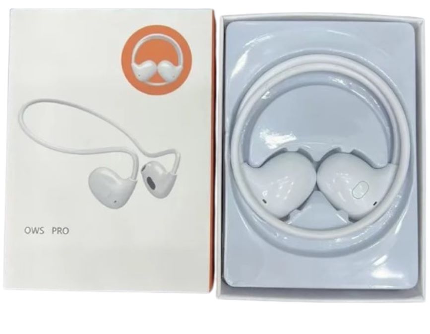 Audífonos de Conducción Ósea Open Ear Blancos - Imagen 4